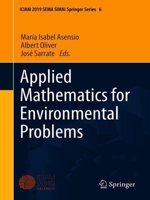 cover image of Applied Mathematics for Environmental Problems